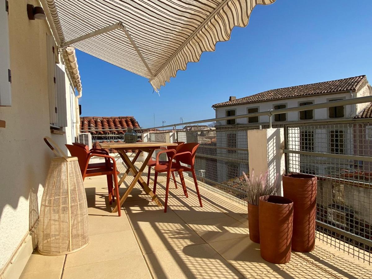 La Terrasse Sur Les Toits Lejlighed Narbonne Eksteriør billede