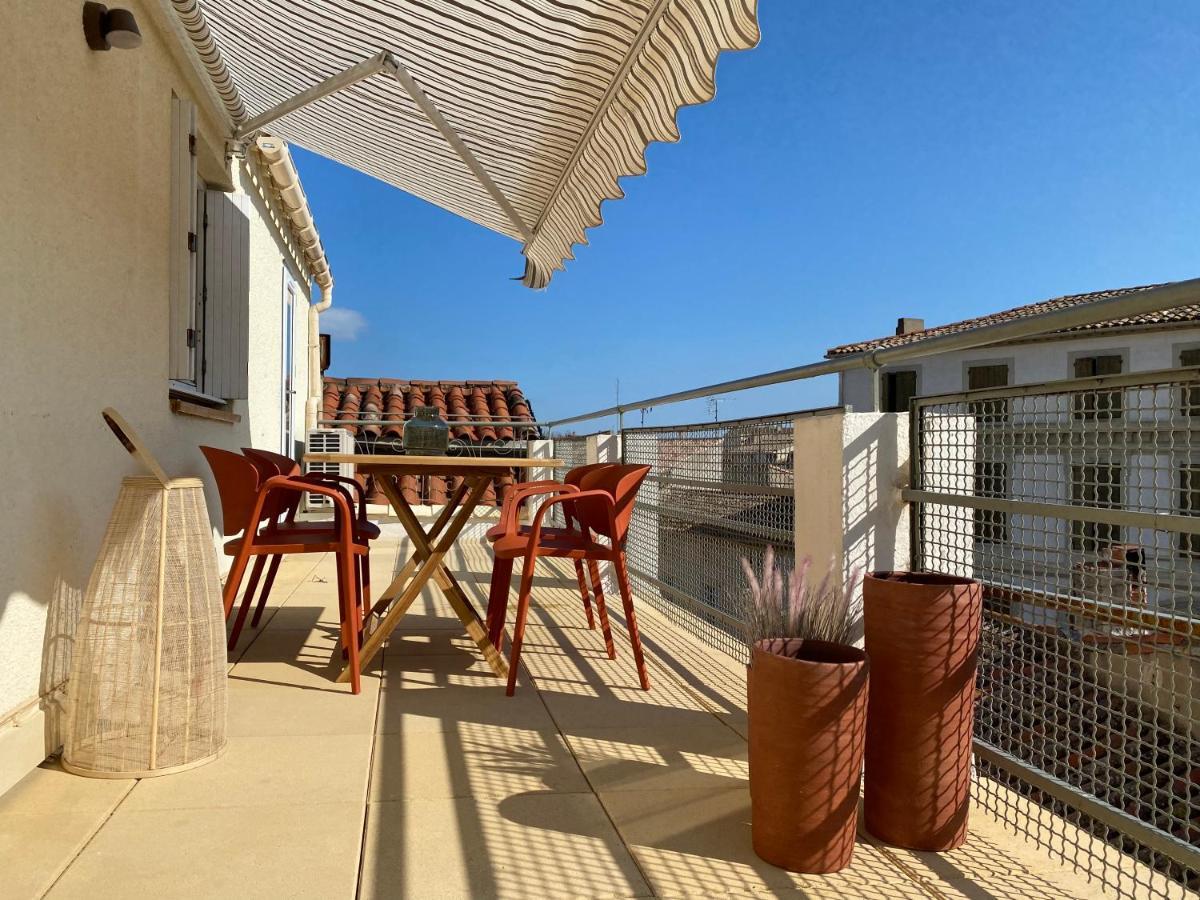 La Terrasse Sur Les Toits Lejlighed Narbonne Eksteriør billede